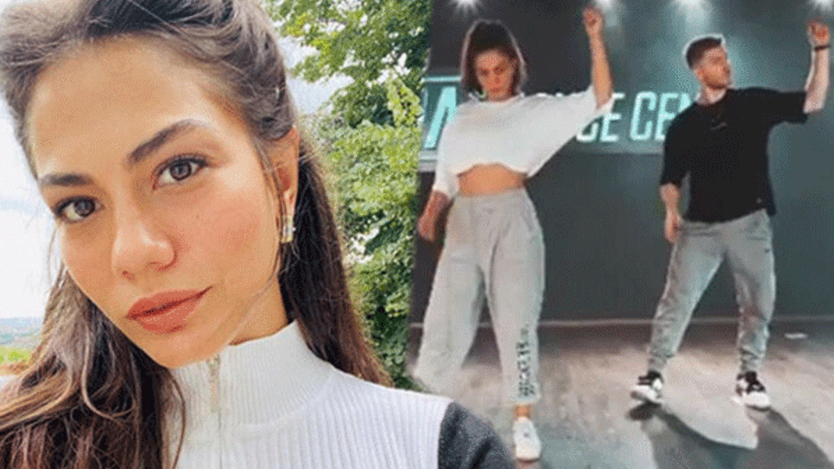 Demet Özdemir'den dans şov!