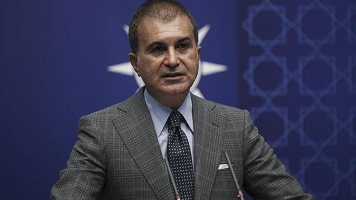 AK Parti Sözcüsü Ömer Çelik: Macron'a aynen iade ederiz