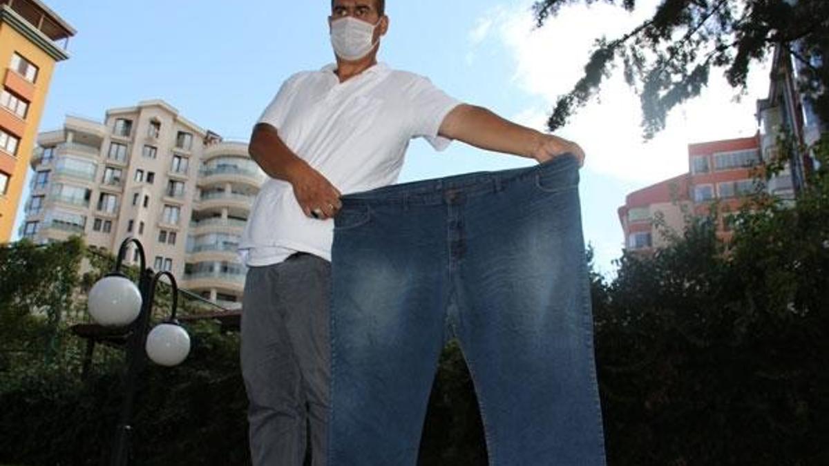 270 kilodan 120 kiloya düştü