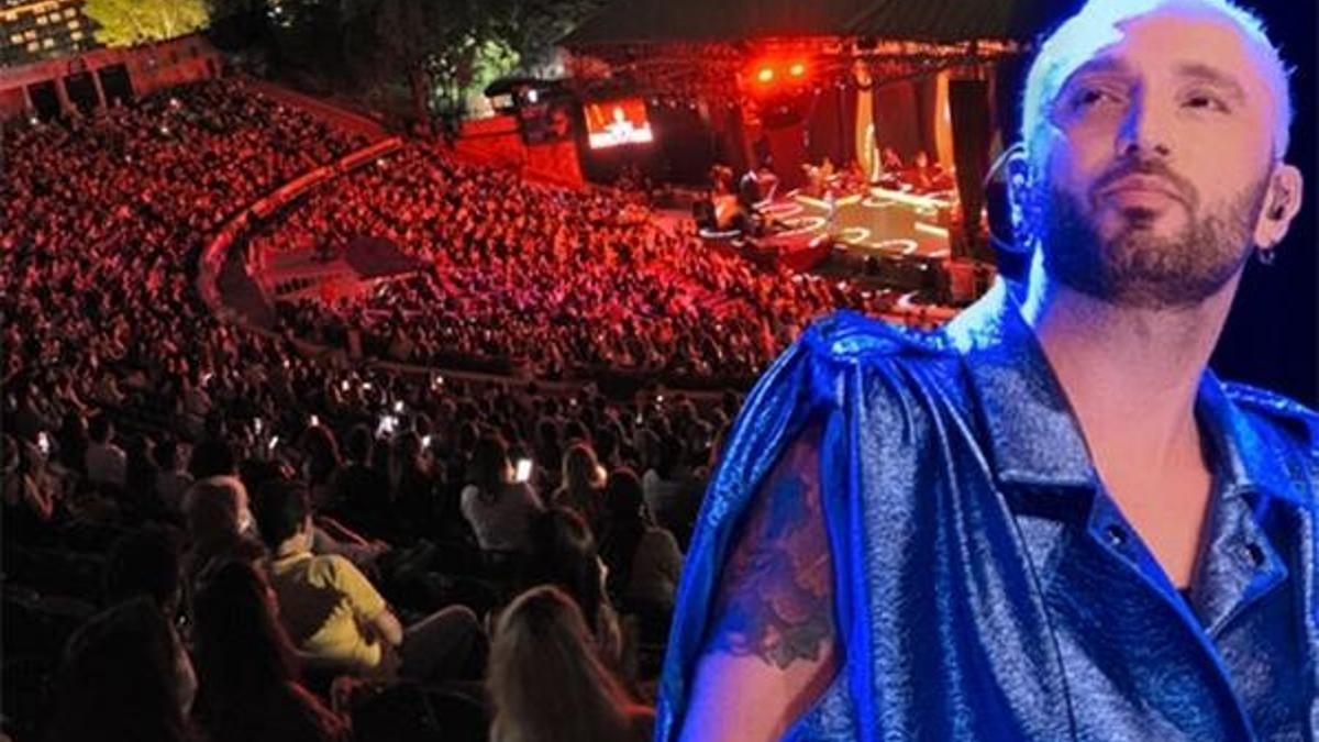 Mabel Matiz konserinde sosyal mesafe hiçe sayıldı