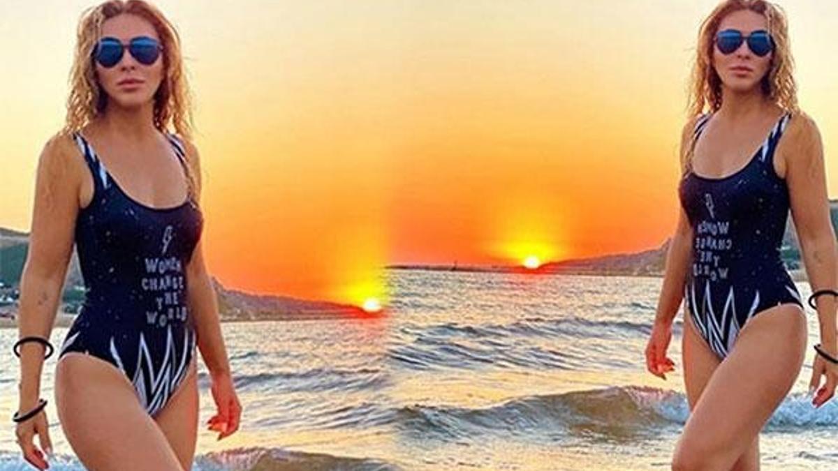 Ziynet Sali'nin tatil pozları tam not aldı