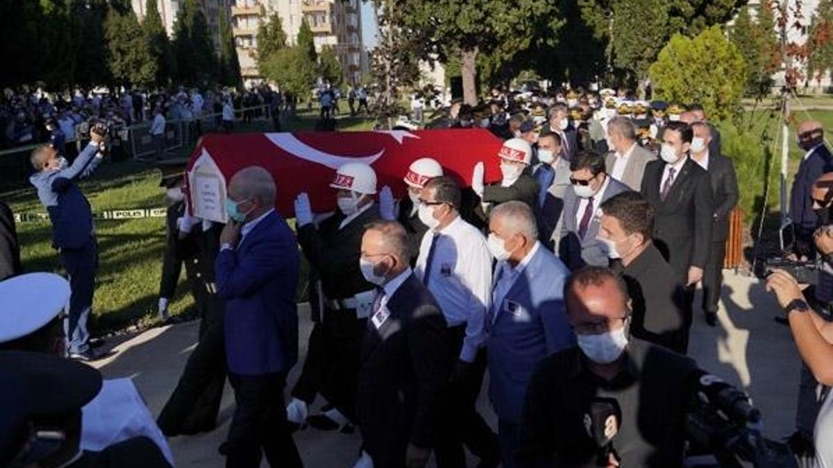 İdlib şehidi Tuğgeneral Sezgin Erdoğan son yolculuğuna uğurlandı