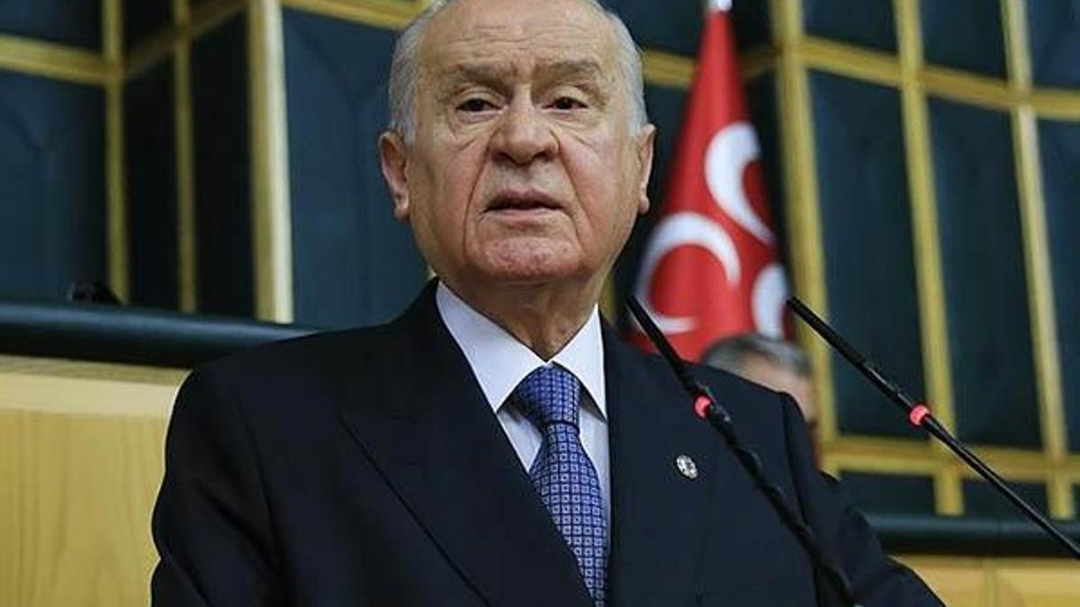 MHP lideri Devlet Bahçeli'den son dakika açıklaması