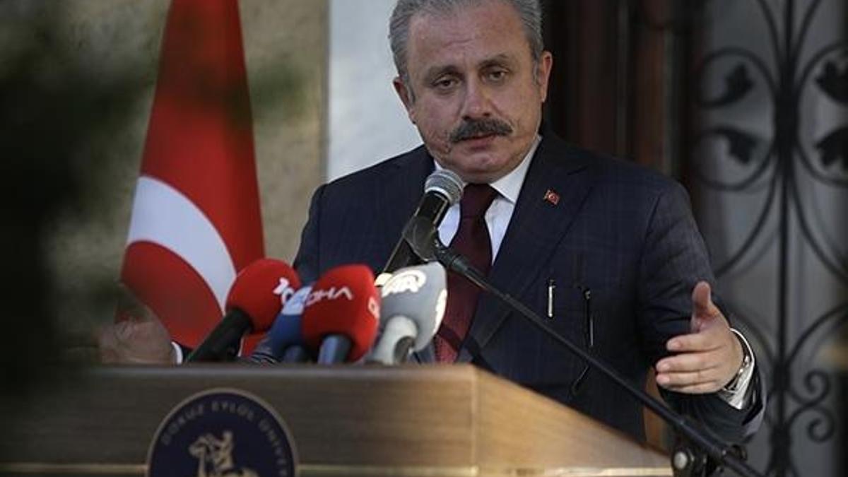 Meclis Başkanı Şentop'tan Macron'a sert sözler!