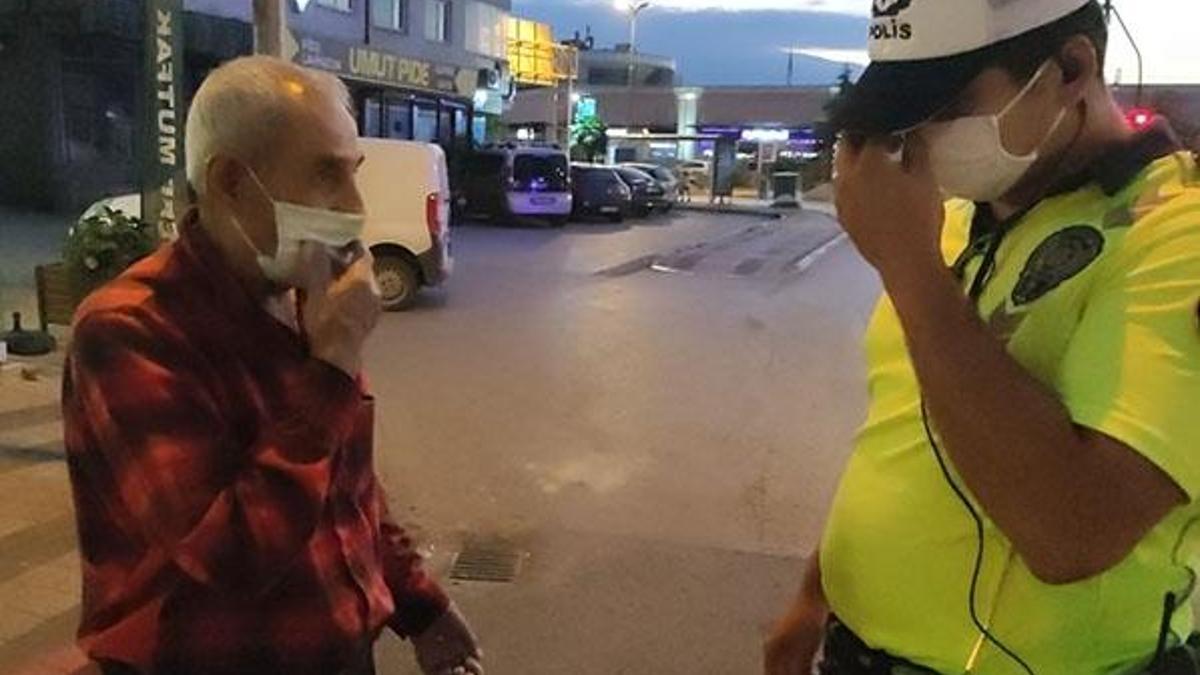 Polise zor anlar yaşattı! 'Takmıyorum, cezayla mı korkutacaksınız?'