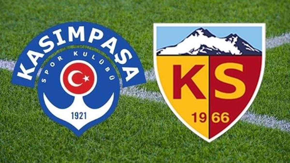 Kayserispor - Kasımpaşa maçı hangi kanalda, saat kaçta? Kayserispor Kaşımpaşa maçı canlı mı yayınlanacak?