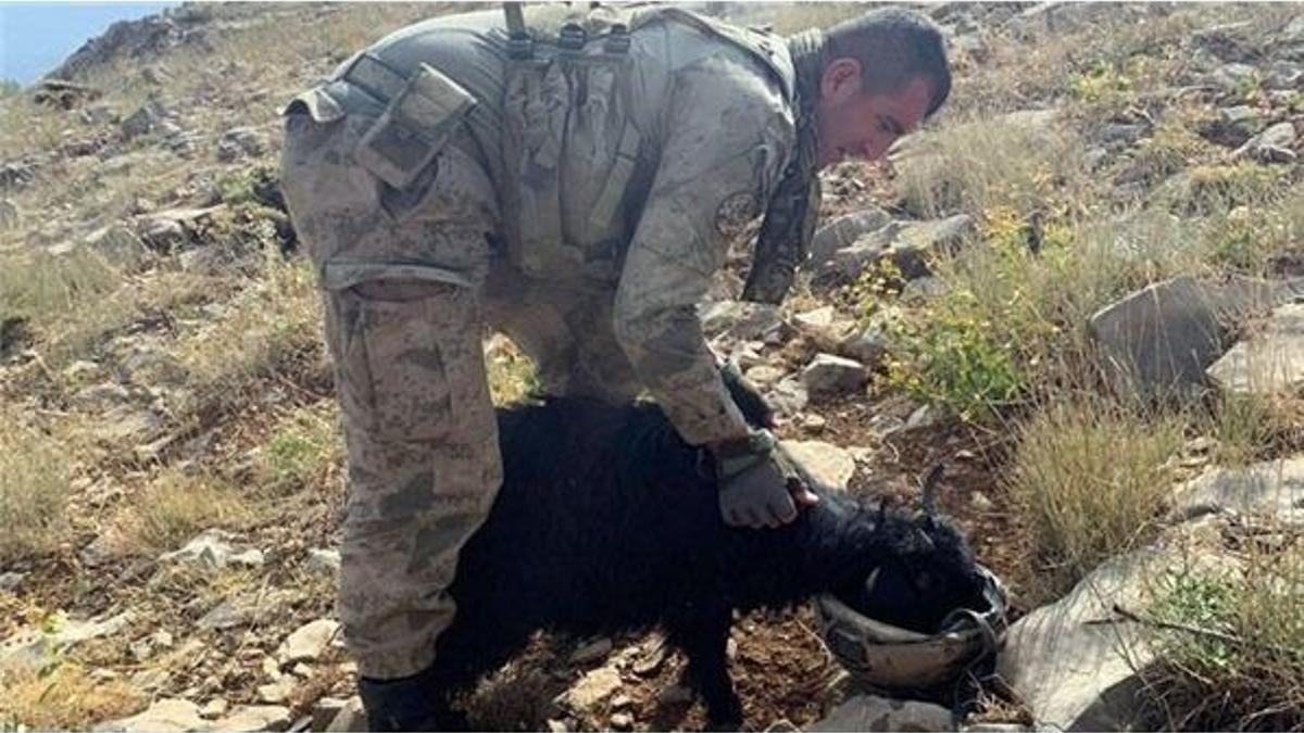 Mehmetçikten duygulandıran hareket!