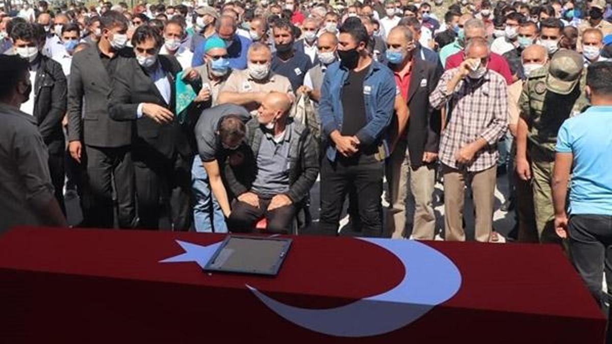 Şehit Teğmen Aslan, son yolculuğuna uğurlandı