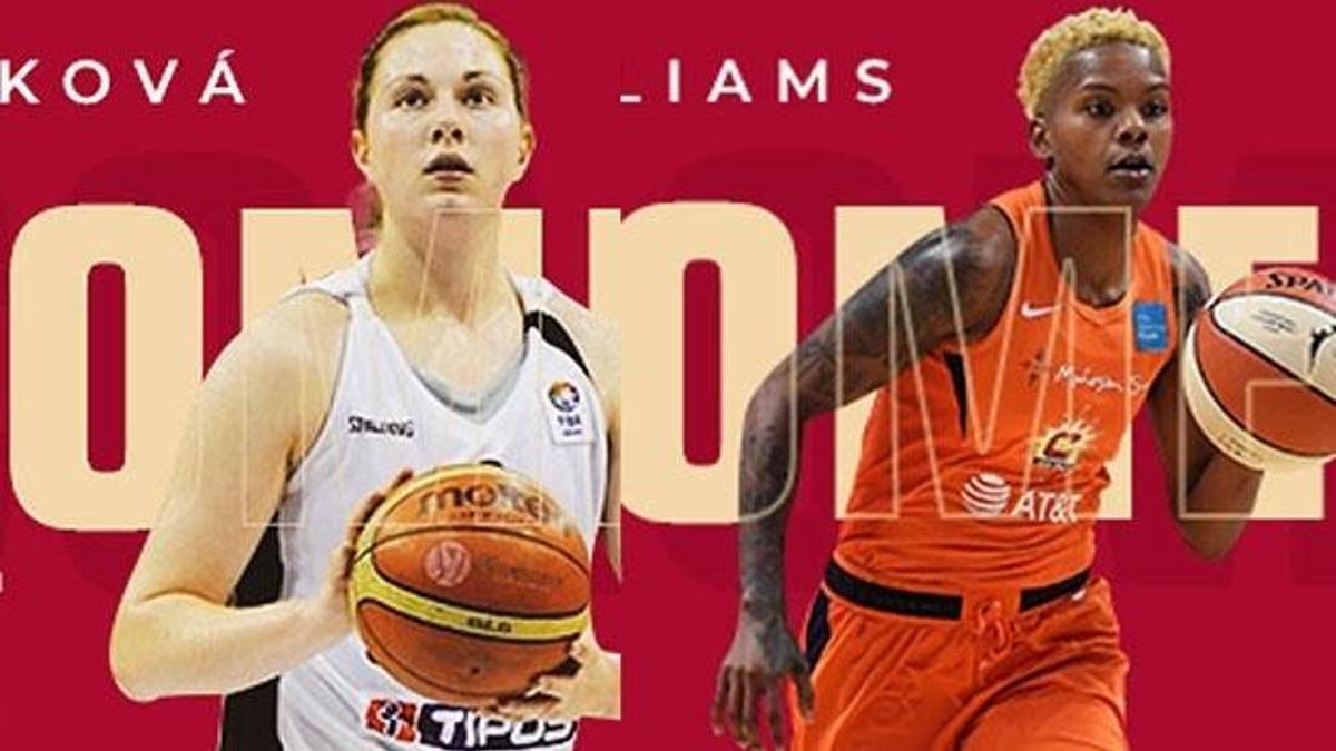 Courtney Williams ve Hruscakova Galatasaray'da!