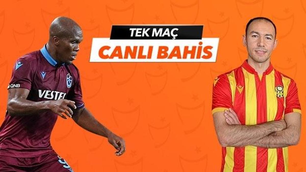 Trabzonspor - Yeni Malatyaspor maçı Tek Maç ve Canlı Bahis seçenekleriyle Misli.com’da
