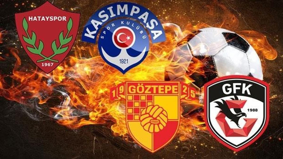 Hatayspor 1-0 Kasımpaşa, Göztepe 2-2 Gaziantep FK