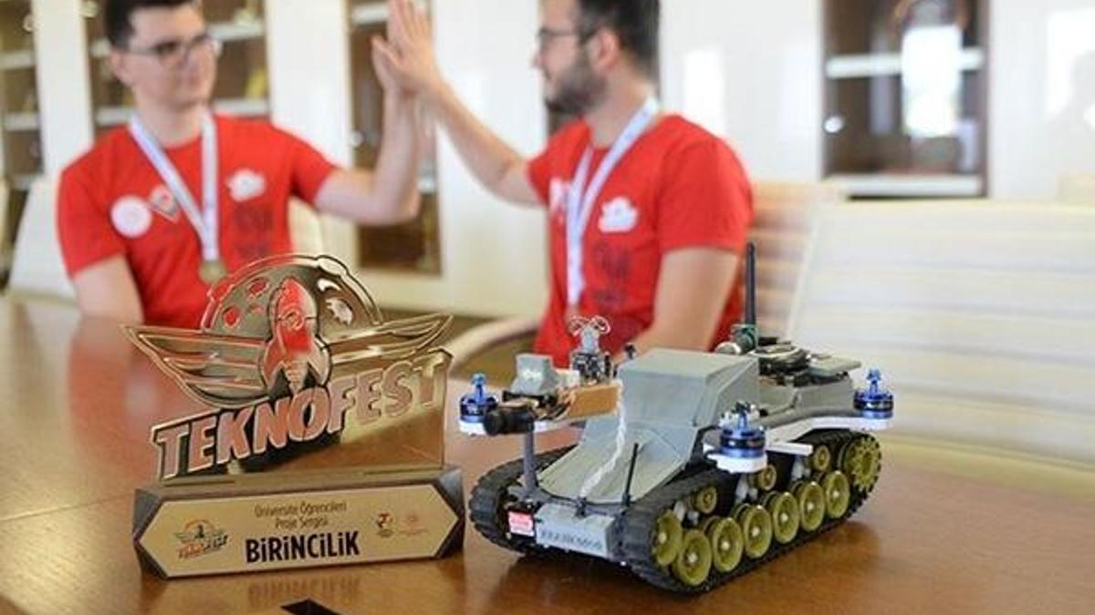 Bu cihazla birincilik elde ettiler!