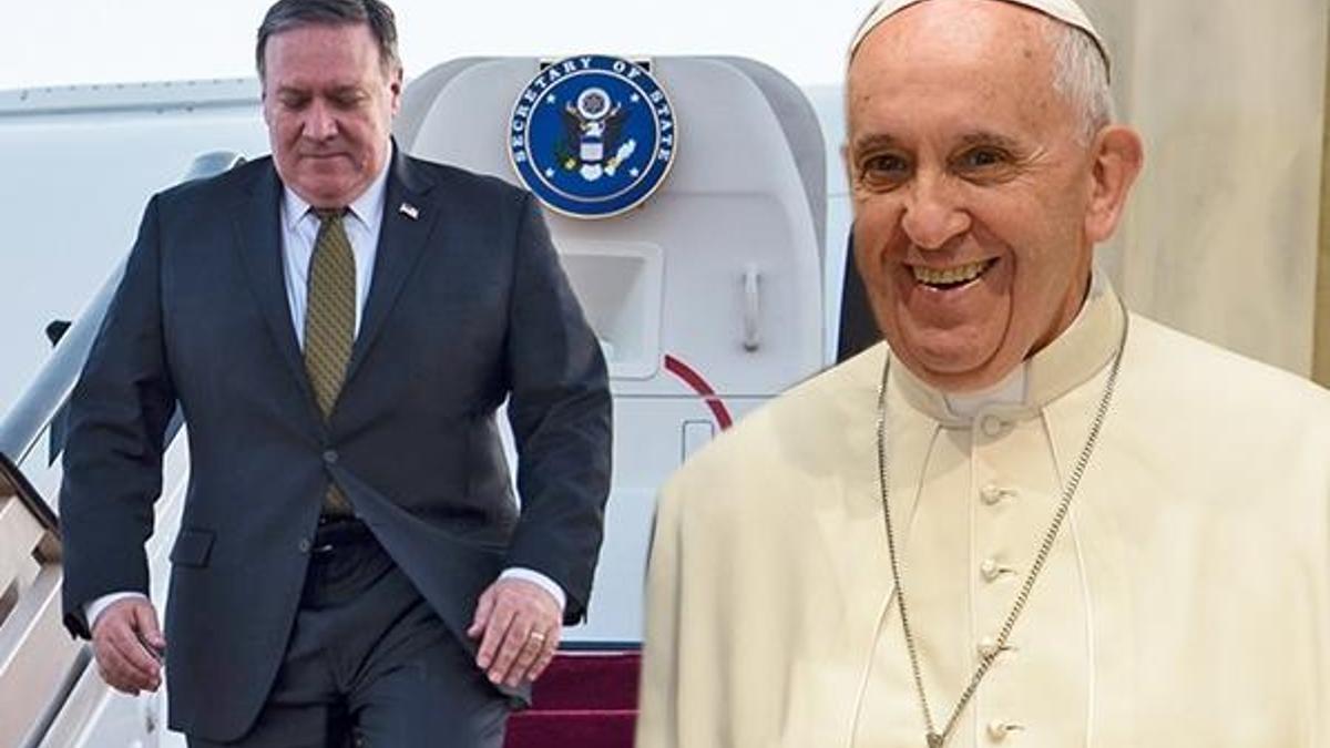 Papa Francis'den Pompeo'nun görüşme talebine ret!