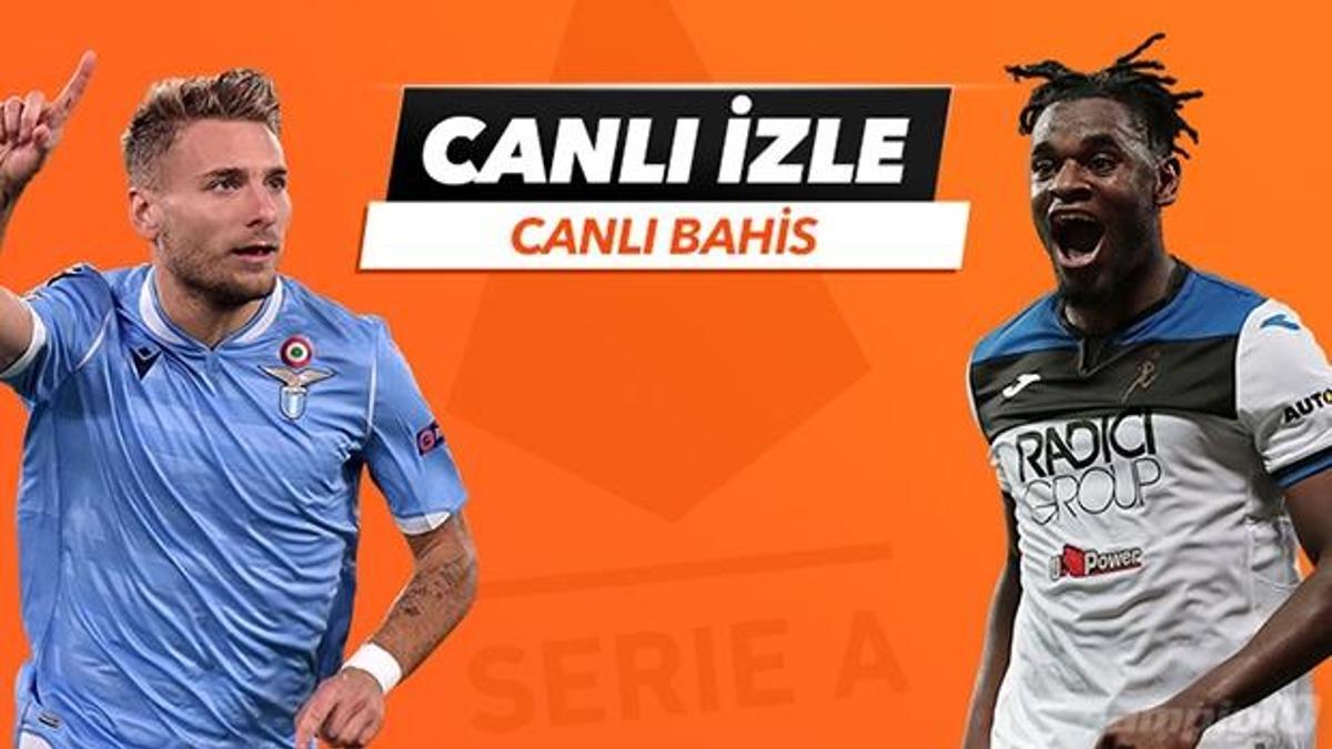 Lazio- Atalanta maçı Tek Maç ve Canlı Bahis seçenekleriyle Misli.com’da