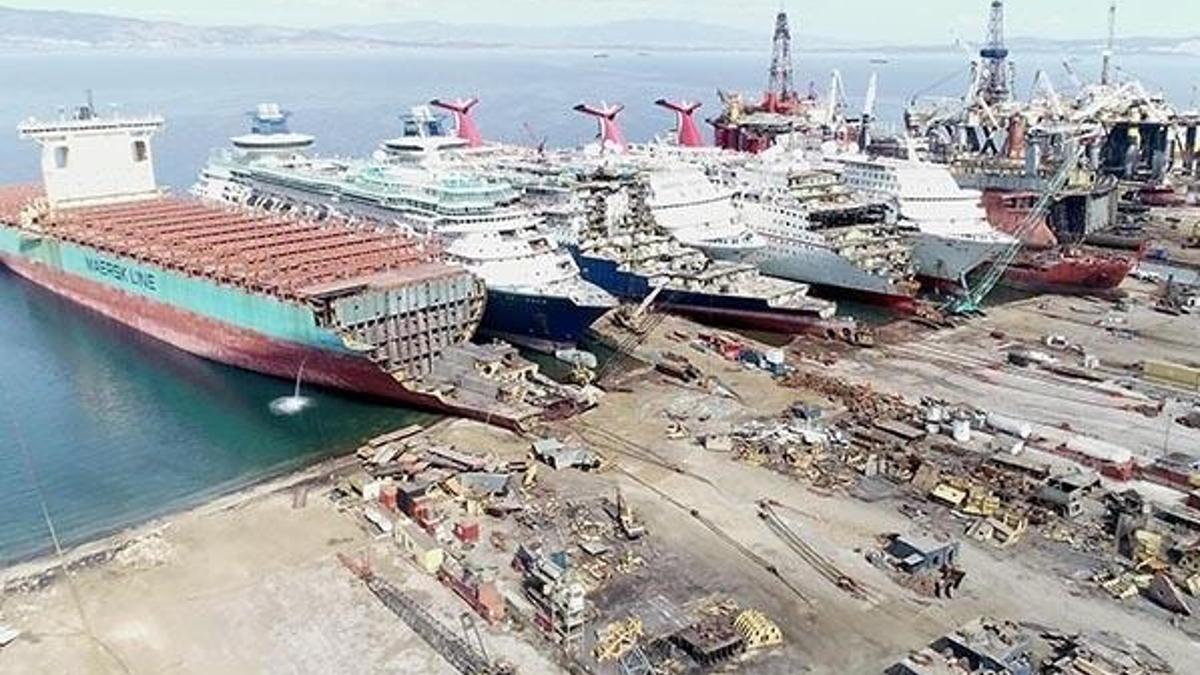 Gemi geri dönüşümünde yıl sonu hedefi 1 milyon 100 bin ton