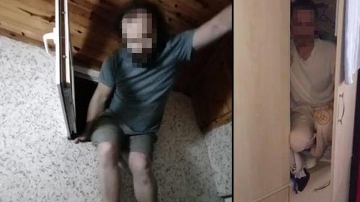 FETÖ şüphelileri hücre evdeki gizli bölmede yakalandı