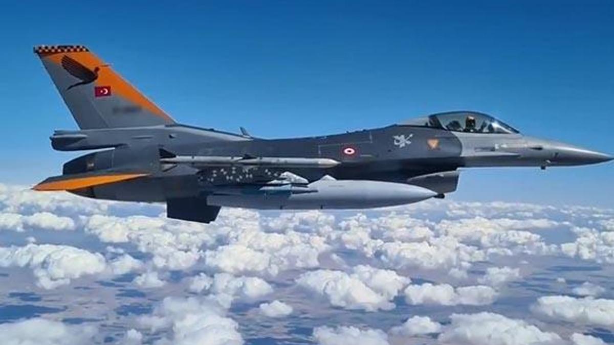 MSB: İki F-16 uçağı ile atışlı görev icra edildi