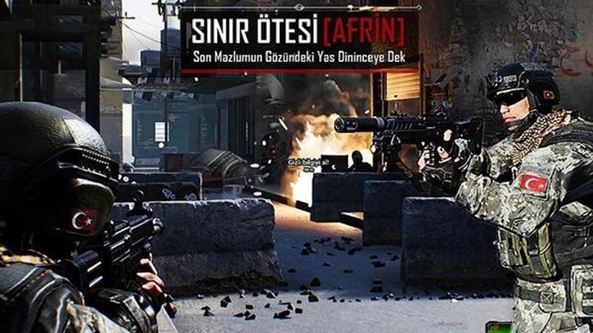 'Sınır Ötesi Afrin' bilgisayar oyunu oldu!