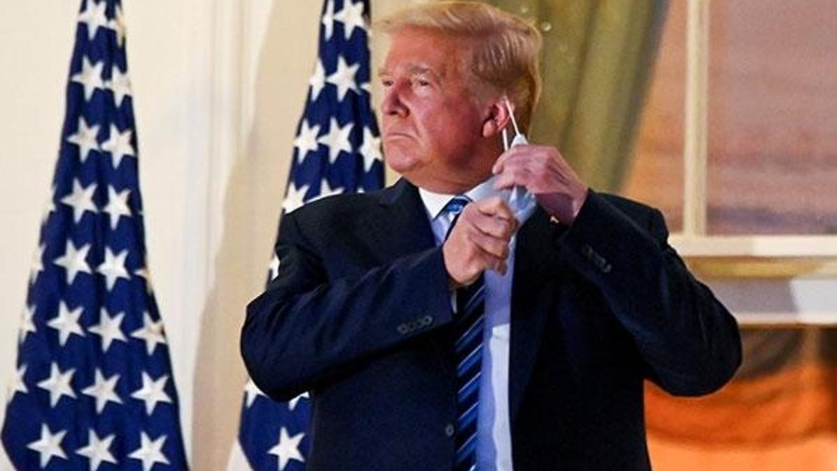 Trump: Bu hastalığın bana tanrının bir lütfu olduğunu düşünüyorum