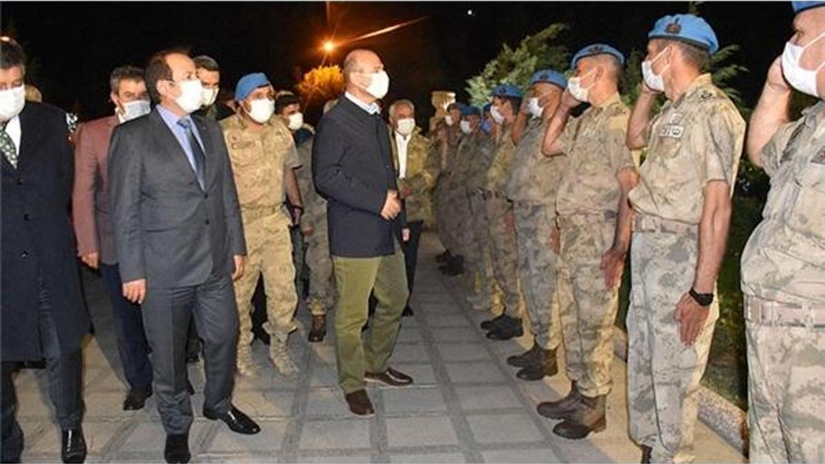 İçişleri Bakanı Süleyman Soylu Şırnak'ta