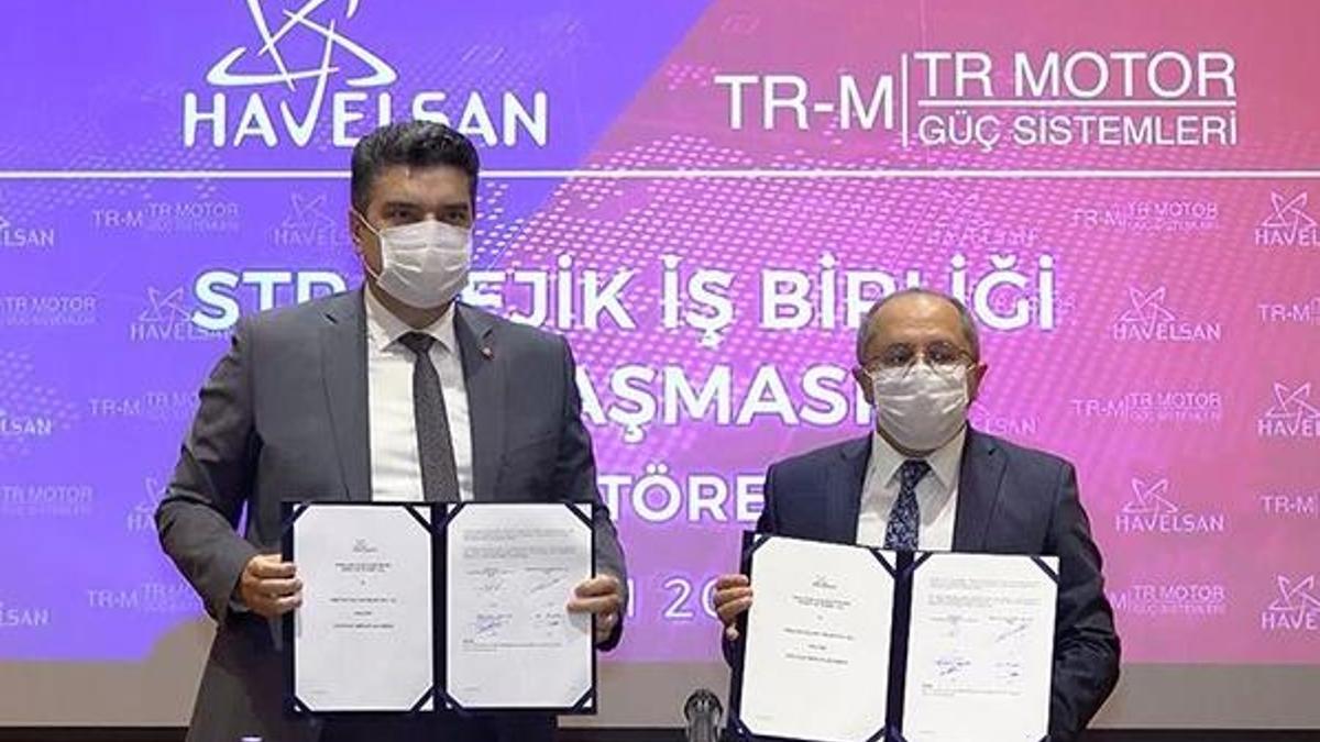 Milli savaş uçağının motoru için iş birliği anlaşması