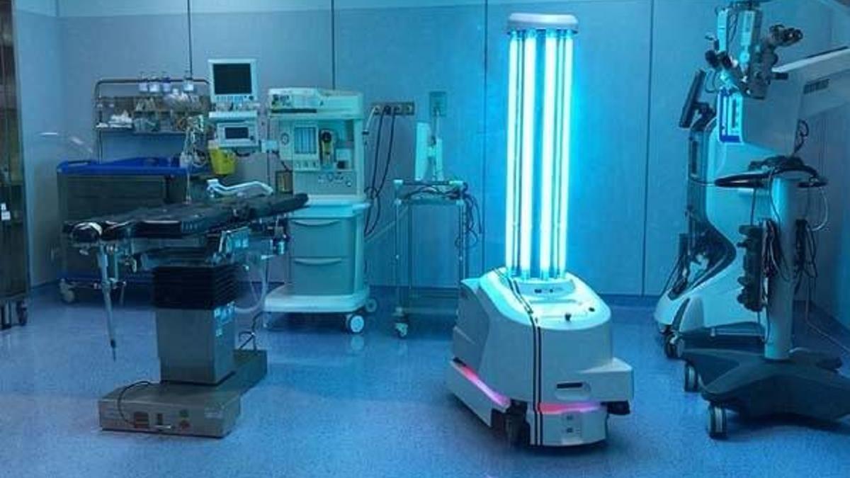 Sağlık çalışanlarının Kovid-19’dan korunmasında robotla mücadele dönemi