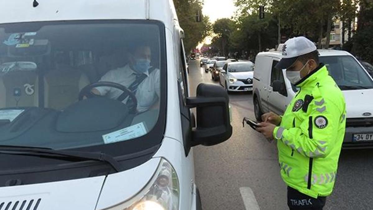 İstanbul'da okul servislerine denetim