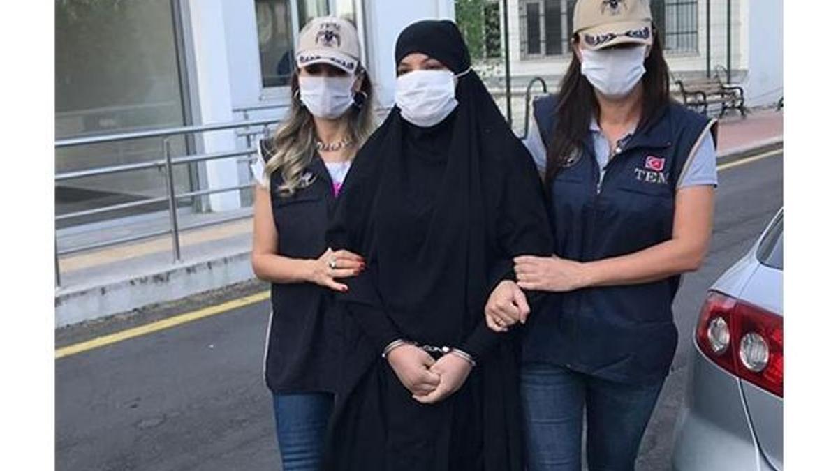 Kırmızı bültenle aranan terörist Soumaya Raissi Adana'da yakalandı