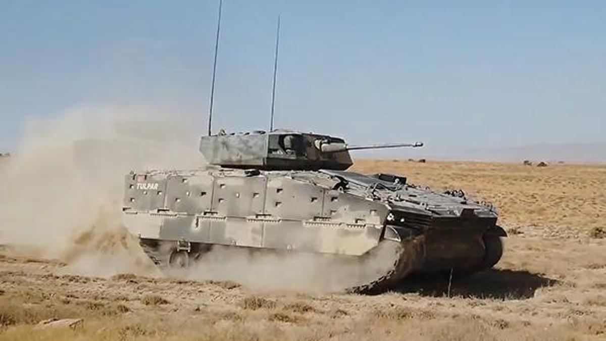 Türkiye'nin yeni zırhlısı Tulpar göreve hazır