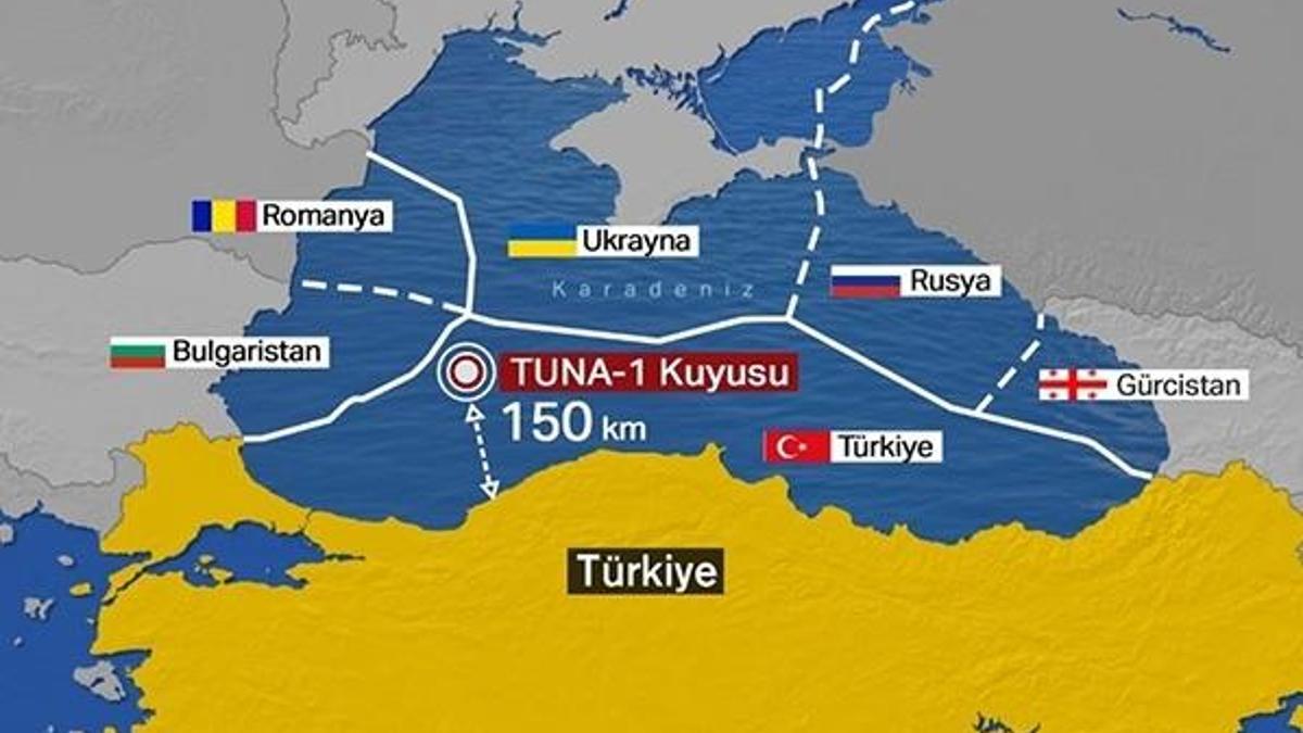 Karadeniz Tuna 1 kuyusu nerede? Fatih Sondaj gemisi nerede? İşte yeni doğalgaz rezervinin bulunduğu Tuna 1 lokasyonu!