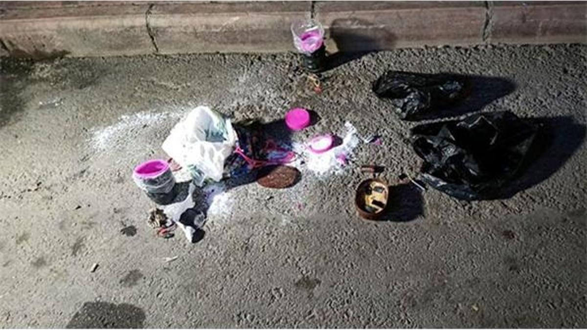 Polisin dikkati faciayı önledi! Kontrollü olarak imha edildi