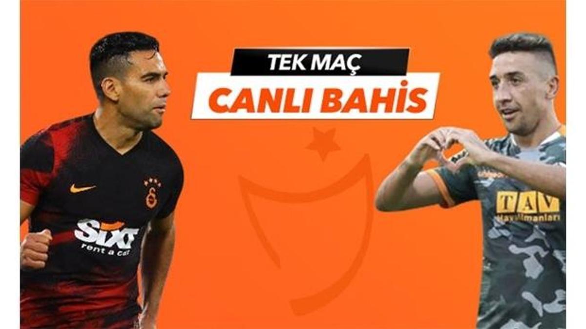 Galatasaray - Alanyaspor maçı Tek Maç ve Canlı Bahis seçenekleriyle Misli.com’da