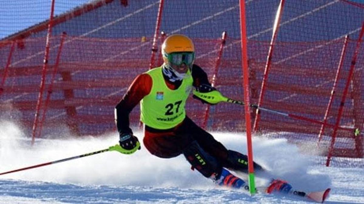 Kayakta milli sporcular FIS kampında