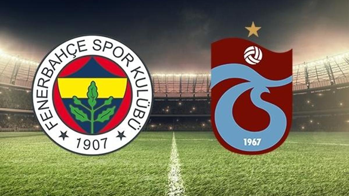 Fenerbahçe Trabzonspor maçı ne zaman, saat kaçta, hangi kanalda?