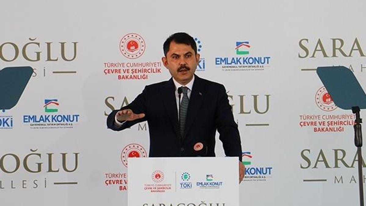 Bakan Kurum: Saraçoğlu'nda tek bir ağacın zarar görmesine izin vermiyoruz