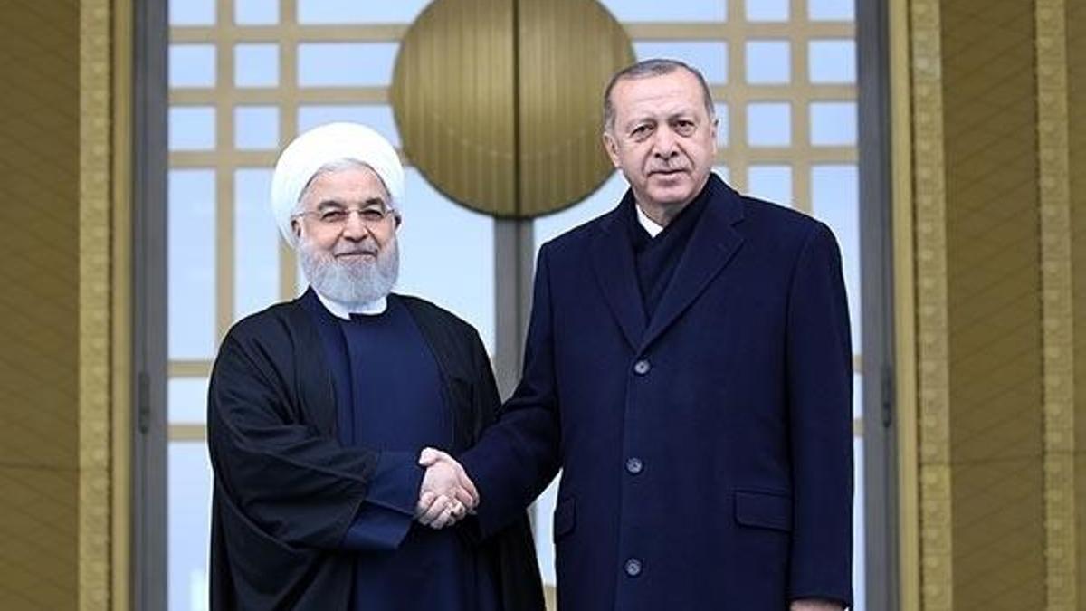 Cumhurbaşkanı Erdoğan, İran Cumhurbaşkanı Ruhani görüştü