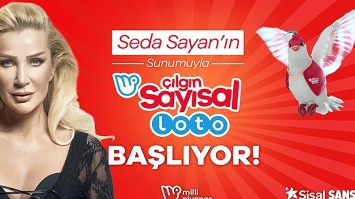 Seda Sayan'ın sunacağı Çılgın Sayısal Loto çekilişi TV8'de