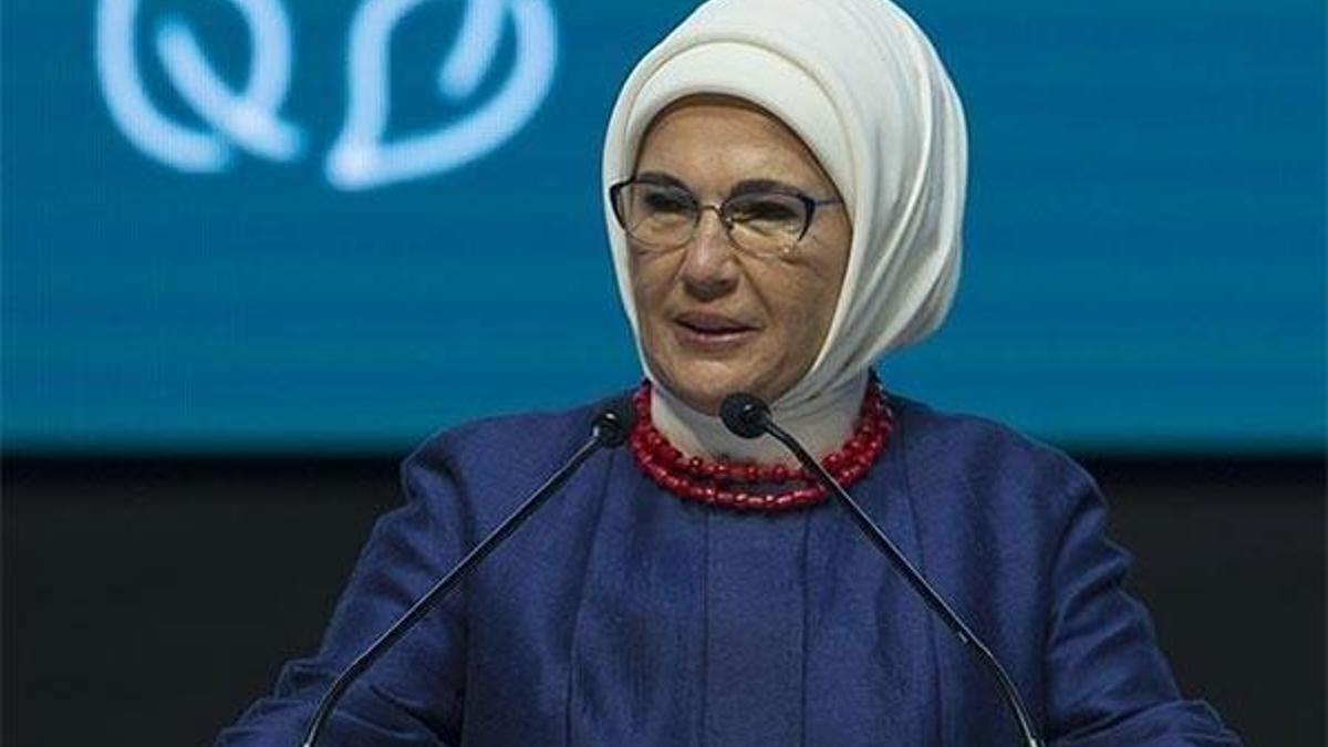 Emine Erdoğan, Sıfır Atık Ve Belediyeler Kongre ve Ödül Töreni'nde konuştu