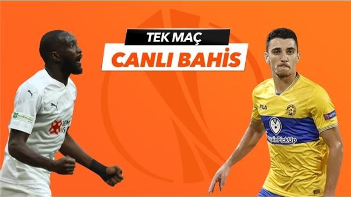 Sivasspor - Maccabi Tel Aviv maçı Tek Maç ve Canlı Bahis seçenekleriyle Misli.com’da