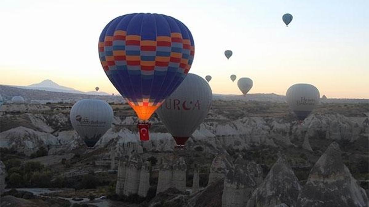 Kapadokya’da Cumhuriyet Bayramı coşkusu yaşandı