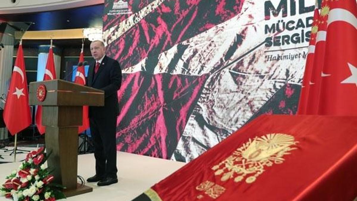 Cumhurbaşkanı Erdoğan'dan Mili Mücadele mesajı