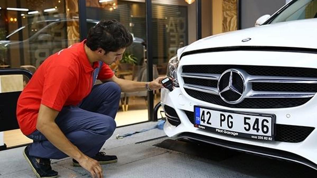 Sıfır km araca da ekspertiz yapılıyor
