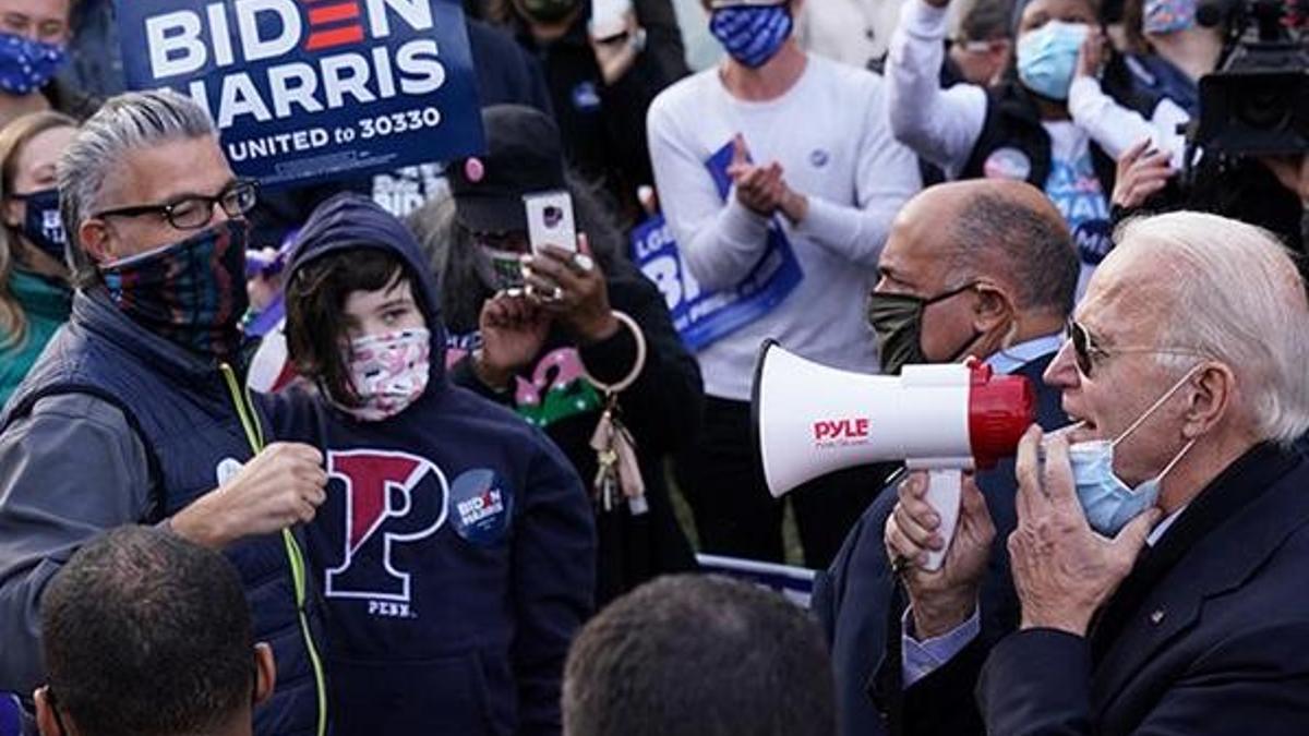 Biden: Amerikan tarihindeki en yüksek katılım