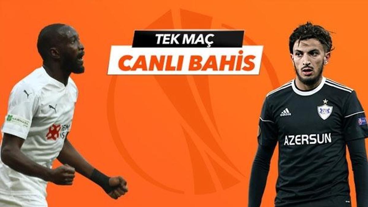 Sivasspor - Karabağ maçı Tek Maç ve Canlı Bahis seçenekleriyle Misli.com’da