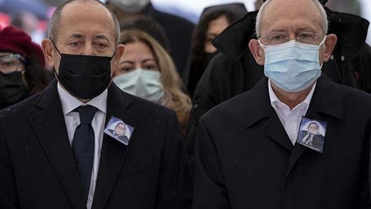 Kılıçdaroğlu Akif Hamzaçebi'nin annesinin cenaze törenine katıldı