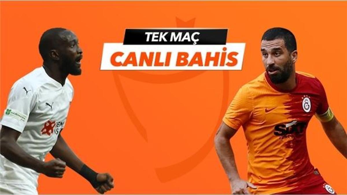 Sivasspor - Galatasaray maçı Tek Maç ve Canlı Bahis seçenekleriyle Misli.com’da
