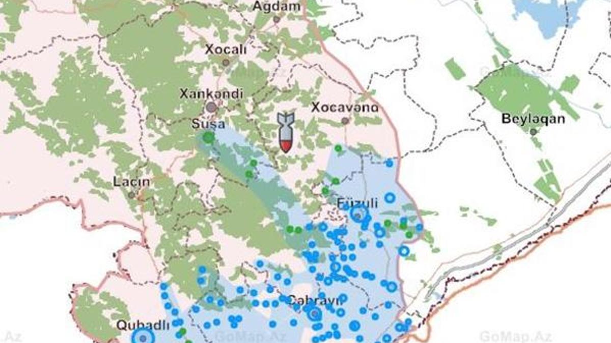 Azerbaycan nereleri aldı? İşte Azerbaycan'ın işgalden kurtardığı bölgeleri gösteren canlı harita!