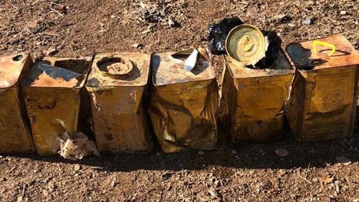 Jandarma Bitlis’te, 100 kg patlayıcı madde ele geçirdi