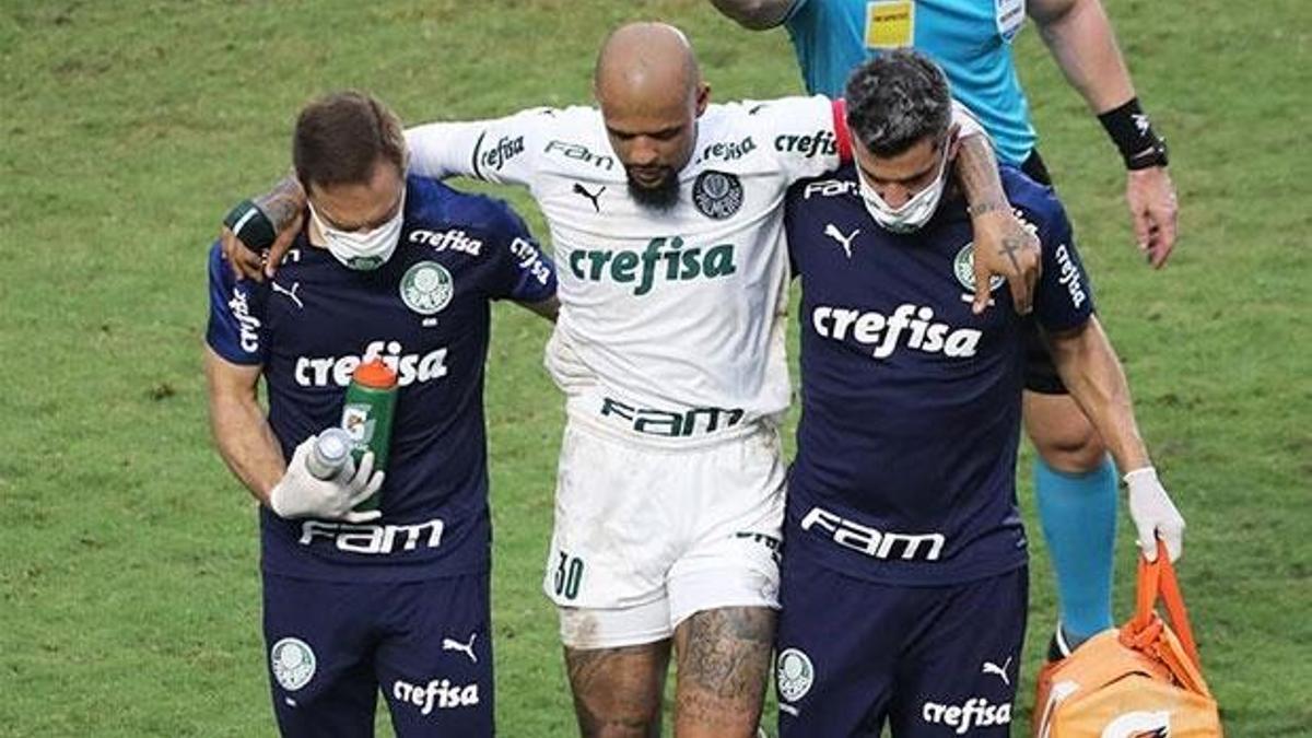 Felipe Melo'nun ayak bileği kırıldı