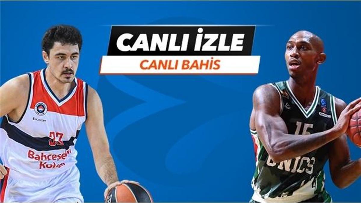 Bahçeşehir Basketbol - Unics Kazan maçı Tek Maç ve Canlı Bahis seçenekleriyle misli.com'da